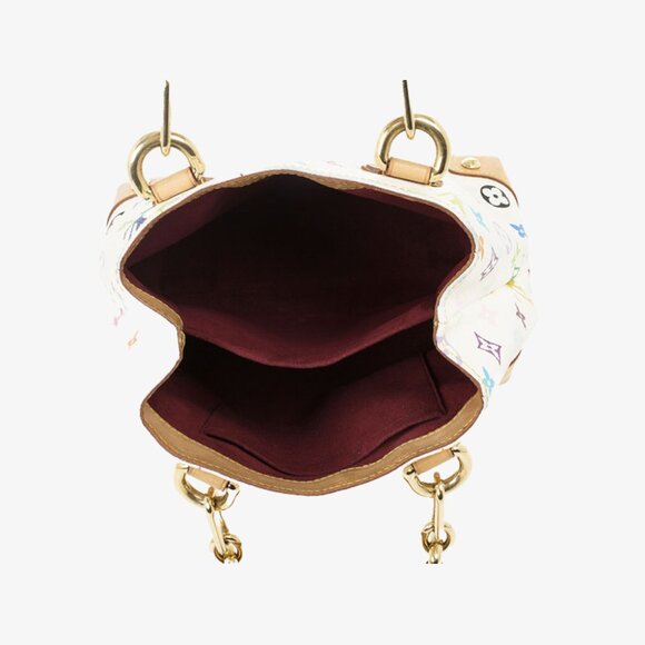 Louis Vuitton X Murakami White Monogram 2005 Vintage Audra Bag - Picture 9 of 9